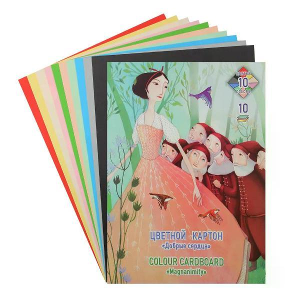 Цветная бумага Лилия Холдинг Цветной картон