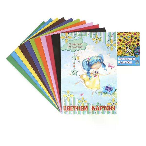 Цветная бумага Creativiki Цветной картон