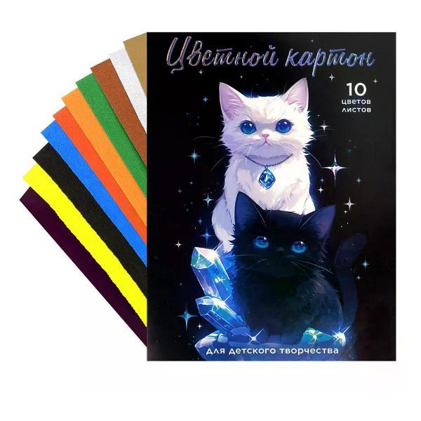 Цветная бумага Феникс Цветной картон