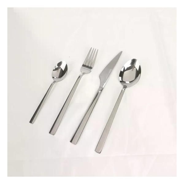 Набор столовых приборов Lara LR10-22/24 серебристый