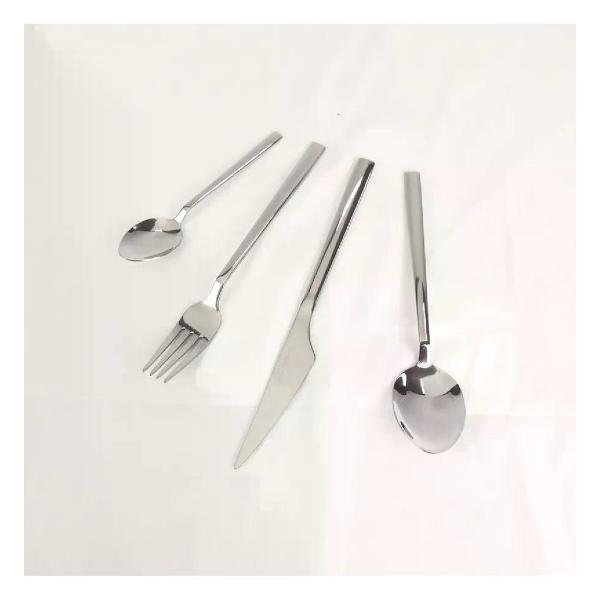 Набор столовых приборов Lara LR10-22/24 серебристый