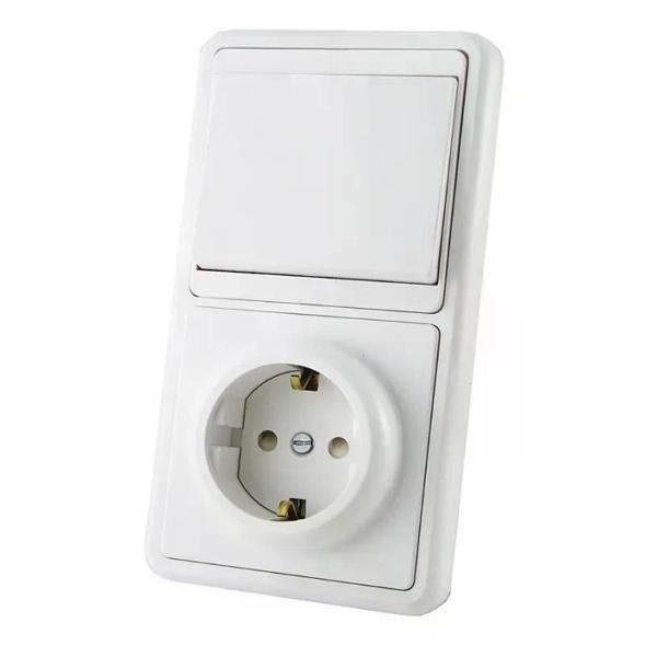 Умная розетка No Name Выключатель с розеткой