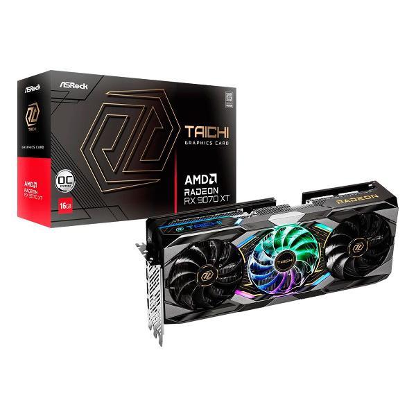 Видеокарта ASRock Radeon RX 9070 XT Taichi OC 16GB