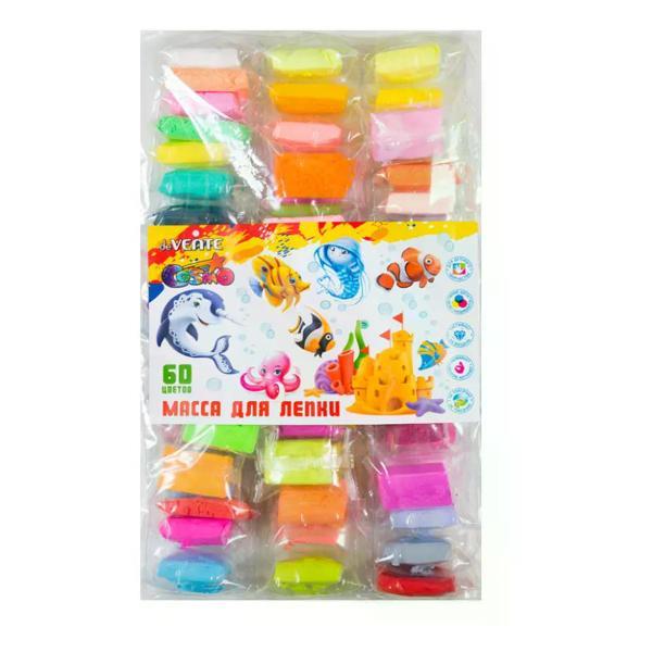 Пластилин No Name Пластилин легкий 60 цветов