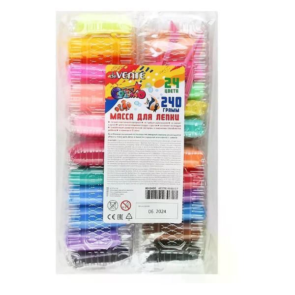 Пластилин No Name Пластилин легкий 24 цвета
