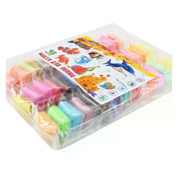 Пластилин No Name Пластилин легкий 48 цветов