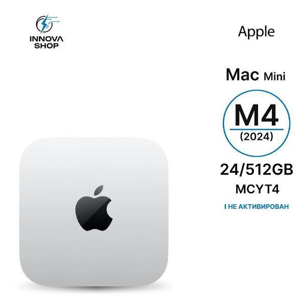 Мини-ПК Apple Mac Mini 2024 M4 24/512GB