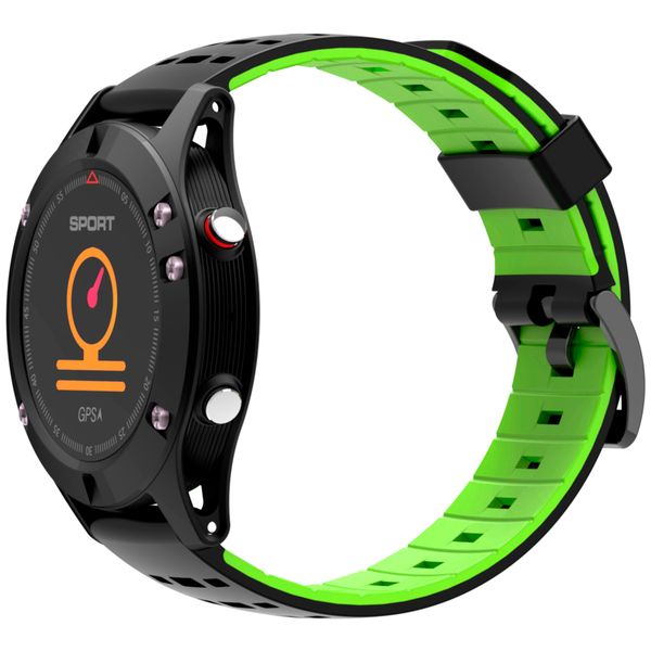 Смарт-часы No.1 F5 Black/Green (NO1F5GR)