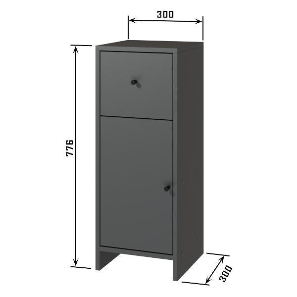 Комод Мебель-Комплекс 1Я-300 Квадро