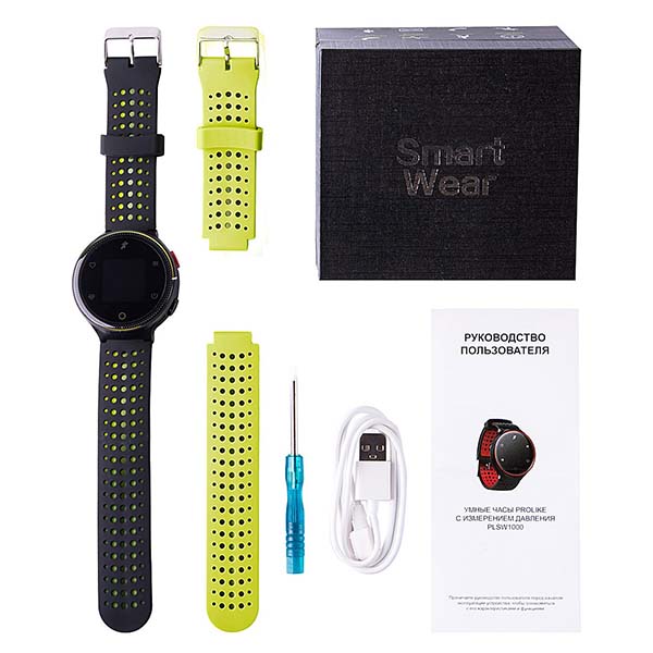 Смарт-часы Prolike PLSW1000 зеленый