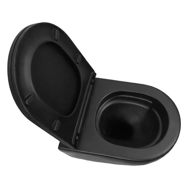 Унитаз Azario Ines Black