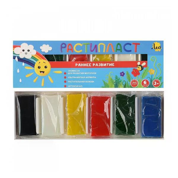 Пластилин Луч Пластилин 6 цветов 120 гр