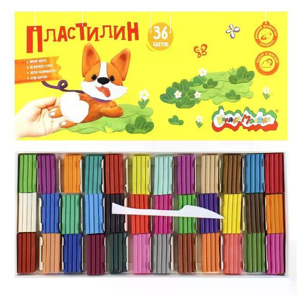 Пластилин Луч Пластилин 24 цвета