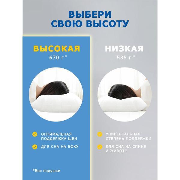 Подушка IKEA 50x70 для сна LAPPTATEL high