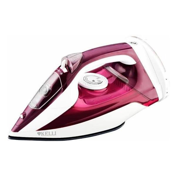 Утюг Kelli KL-1655, лиловый, беспроводной