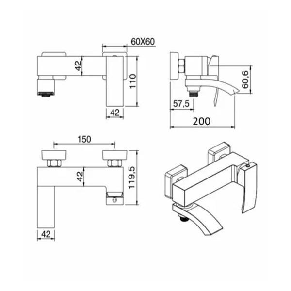 Смеситель Grocenberg Grocenberg GB8007NK