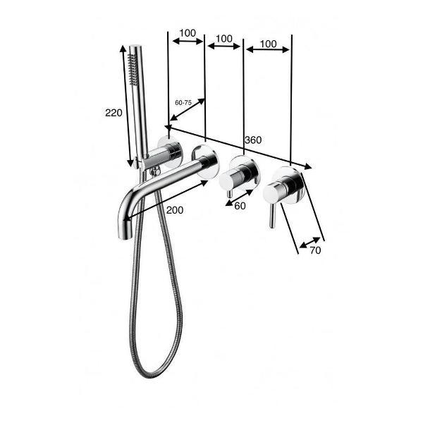 Смеситель Grocenberg Grocenberg GB5070MG