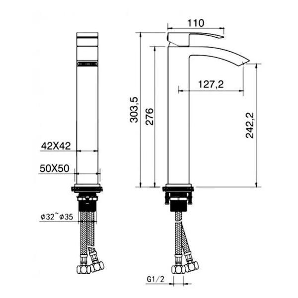 Смеситель Grocenberg Grocenberg GB3007BG