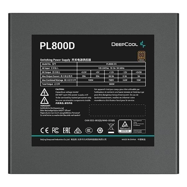 Блок питания DeepCool PL800D ATX 3.1 800W BRONZE