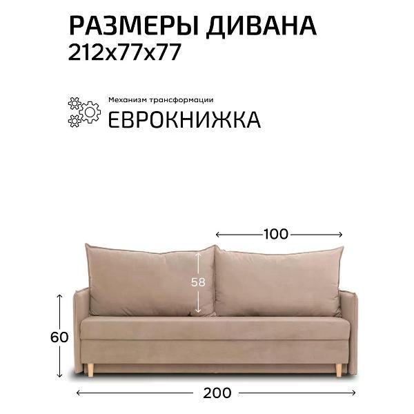 Диван CityHD диван раскладной двухспальный Кёльн Лайт