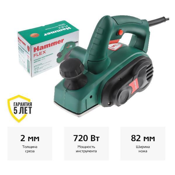 Рубанок электрический Hammer Рубанок Hammer RNK720A