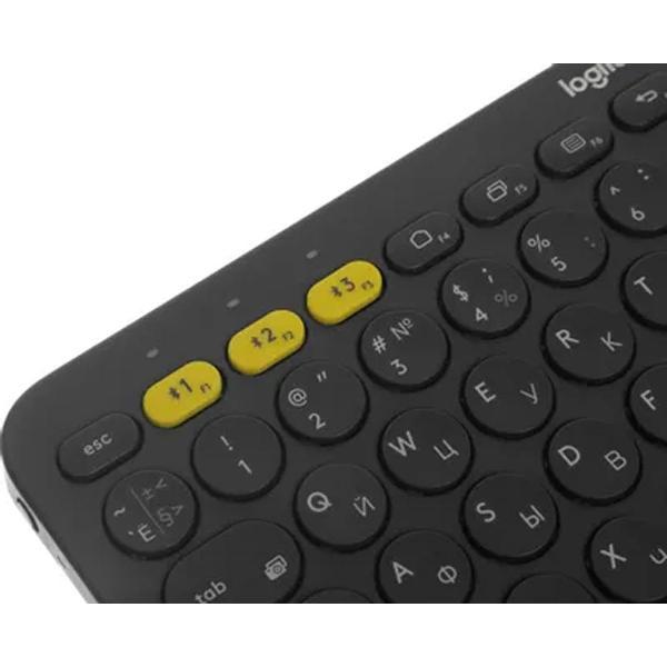 Клавиатура беспроводная Logitech K380 (920-007590) темно-серый