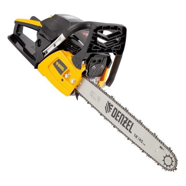 Пила цепная бензиновая DENZEL DGS-5218