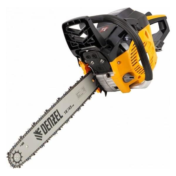 Пила цепная бензиновая DENZEL DGS-5218