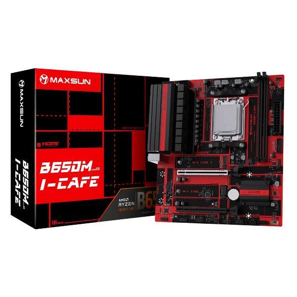 Материнская плата MAXSUN MS-B650M I-CAFE (AM5, mATX)