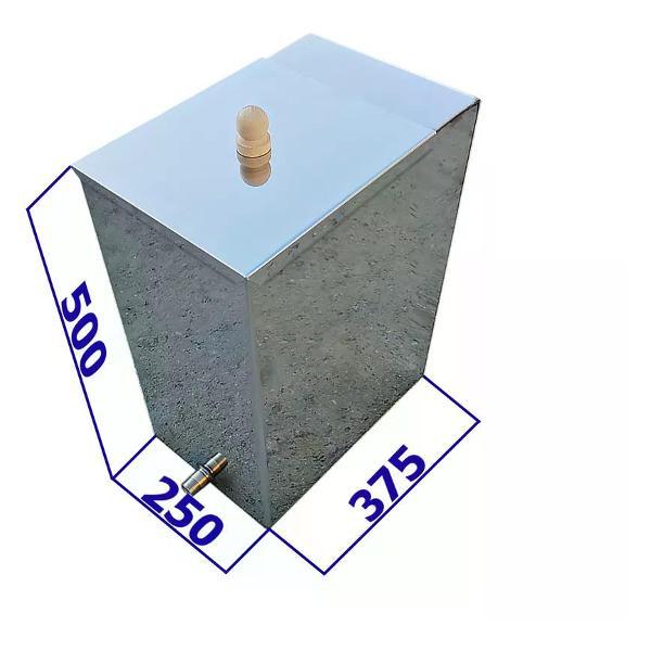 Бак для бани Полевской Печной двор из нержавейки 50 л