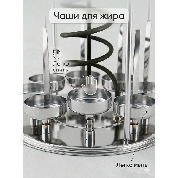 Электрошашлычница ORVICA ORM-8619