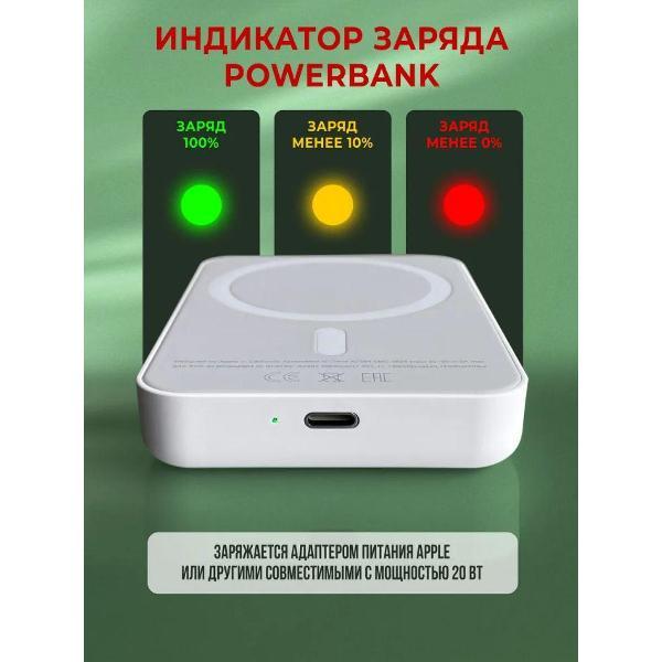 Беспроводное зярядное устройство Wireless MagSafe 5000