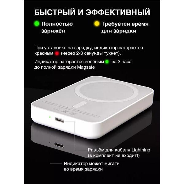 Беспроводное зярядное устройство Wireless MagSafe 5000