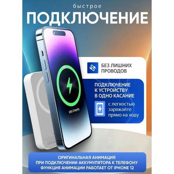 Беспроводное зярядное устройство Wireless MagSafe 10000