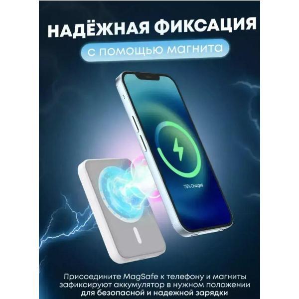 Беспроводное зярядное устройство Wireless MagSafe 10000