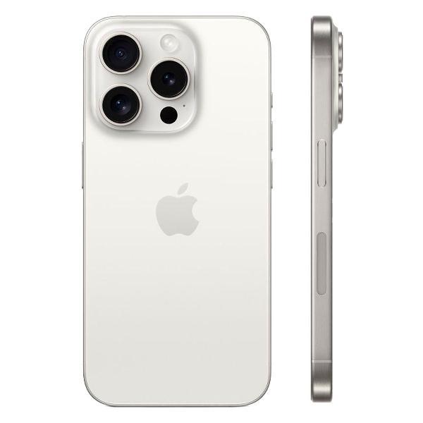 Смартфон Apple iPhone 15 Pro 128GB nanoSim/eSim White Titanium