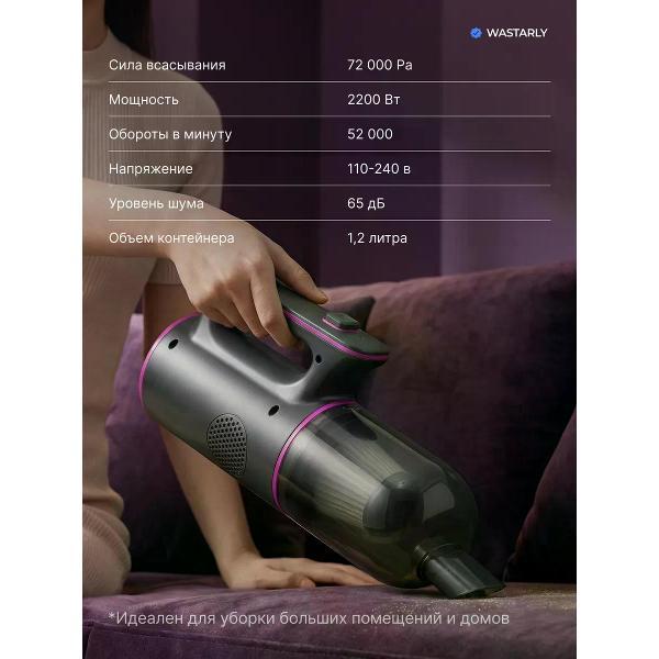 Пылесос вертикальный Wastarly ZB001