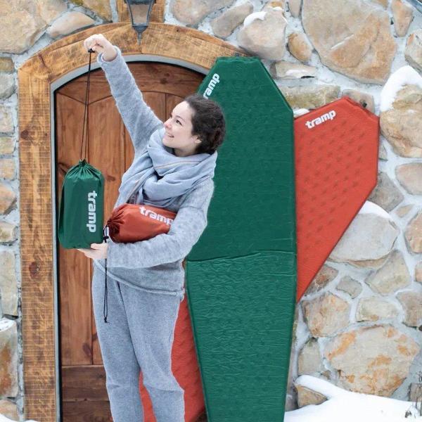 Коврик туристический Tramp самонадувающийся ULTRALIGHT PVC 3 см