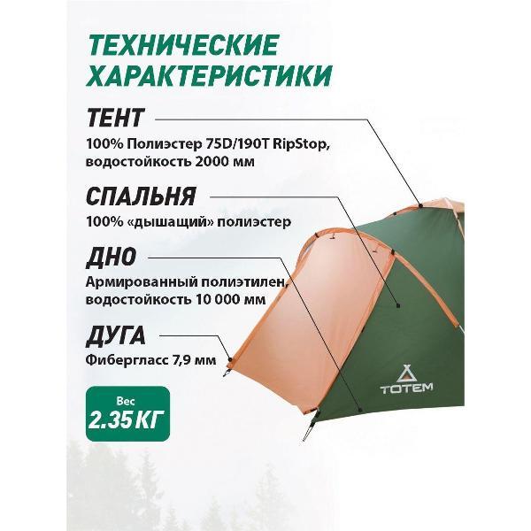 Палатка туристическая Tramp Summer Plus
