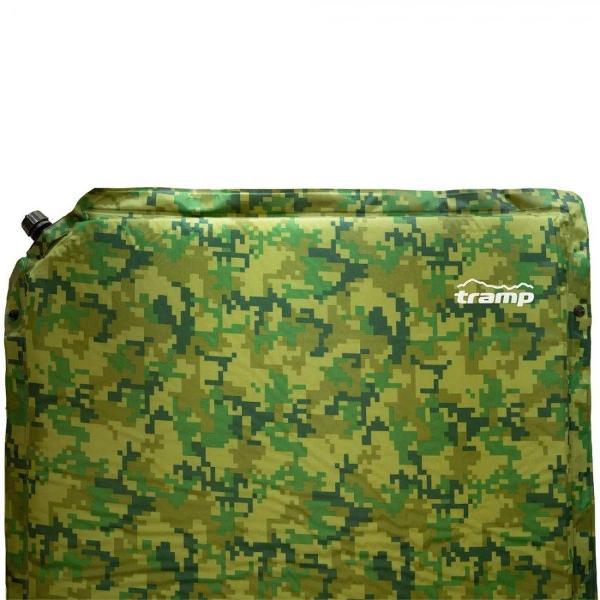 Коврик туристический Tramp самонадувающийся Connect Camo TRI-007, толщина 5 см