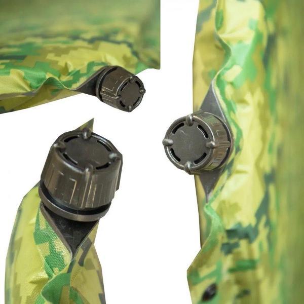 Коврик туристический Tramp самонадувающийся Connect Camo TRI-007, толщина 5 см