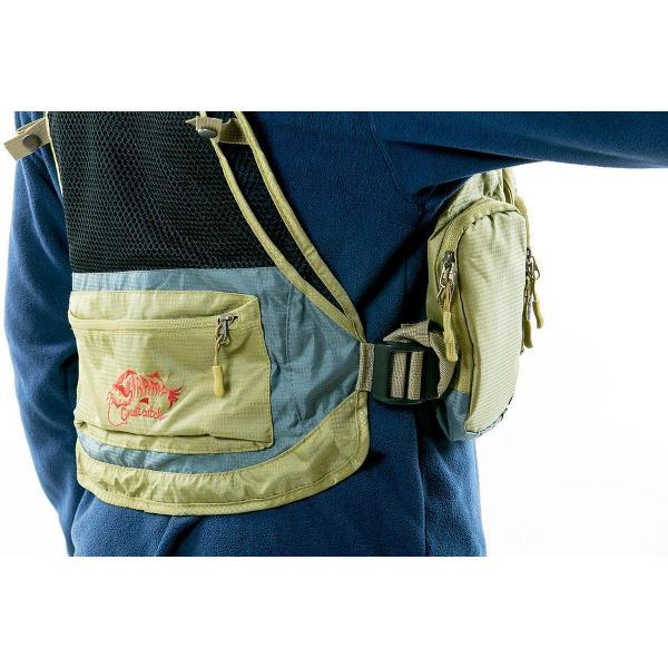 Жилет для мужчин Жилет рыболовный мужской Tramp Angler, разгрузочный, цвет: хаки. TRFB-006. Размер L/XL (48/50)