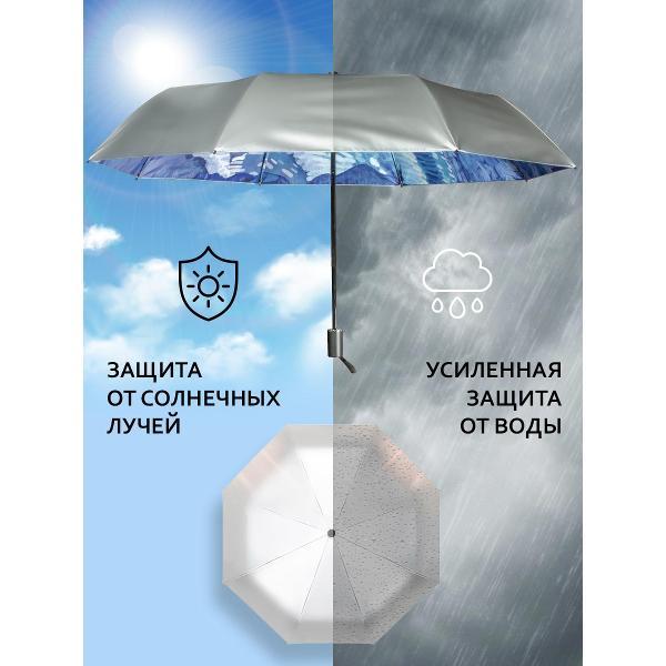 Зонт Белоснежка Лазурный океан Механический