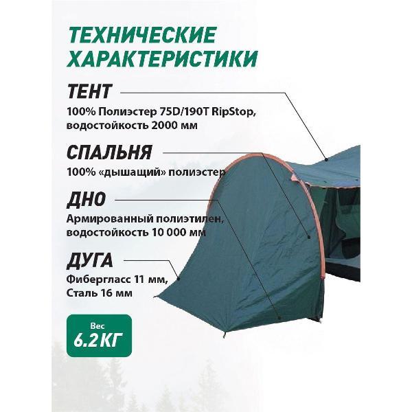 Палатка туристическая Totem ttt-024