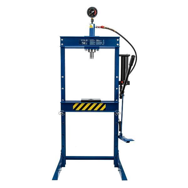 Пресс ручной, гидравлический STELS 12 т, комплект из 2 частей, ширина стола 514 мм, вес 71 кг