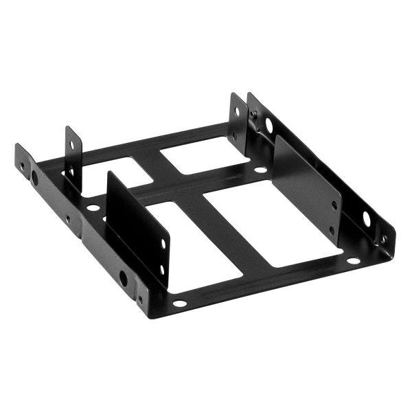 Салазки(мобильное шасси)для жесткого диска ExeGate HD-22T3M, для установки 2xHDD/SSD 2.5 в отсек 3.5