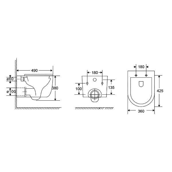 Унитаз AQUAme AQM2013PRO