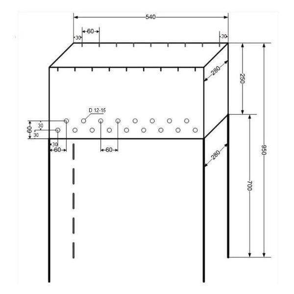 Мангал Нет бренда на заказ