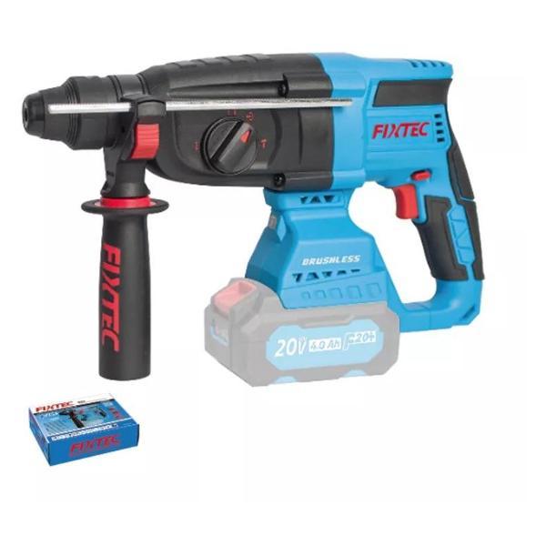 Перфоратор FIXTEC Перфоратор аккумуляторный бесщеточный АКБ-2 шт. и ЗУ в комплекте FIXTEC