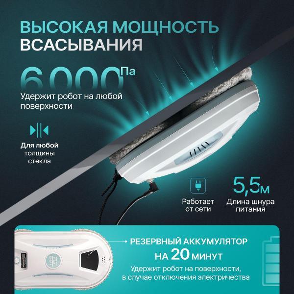 Робот-стеклоочиститель FlyBot W13